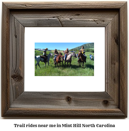 trail rides near me in Mint Hill, North Carolina